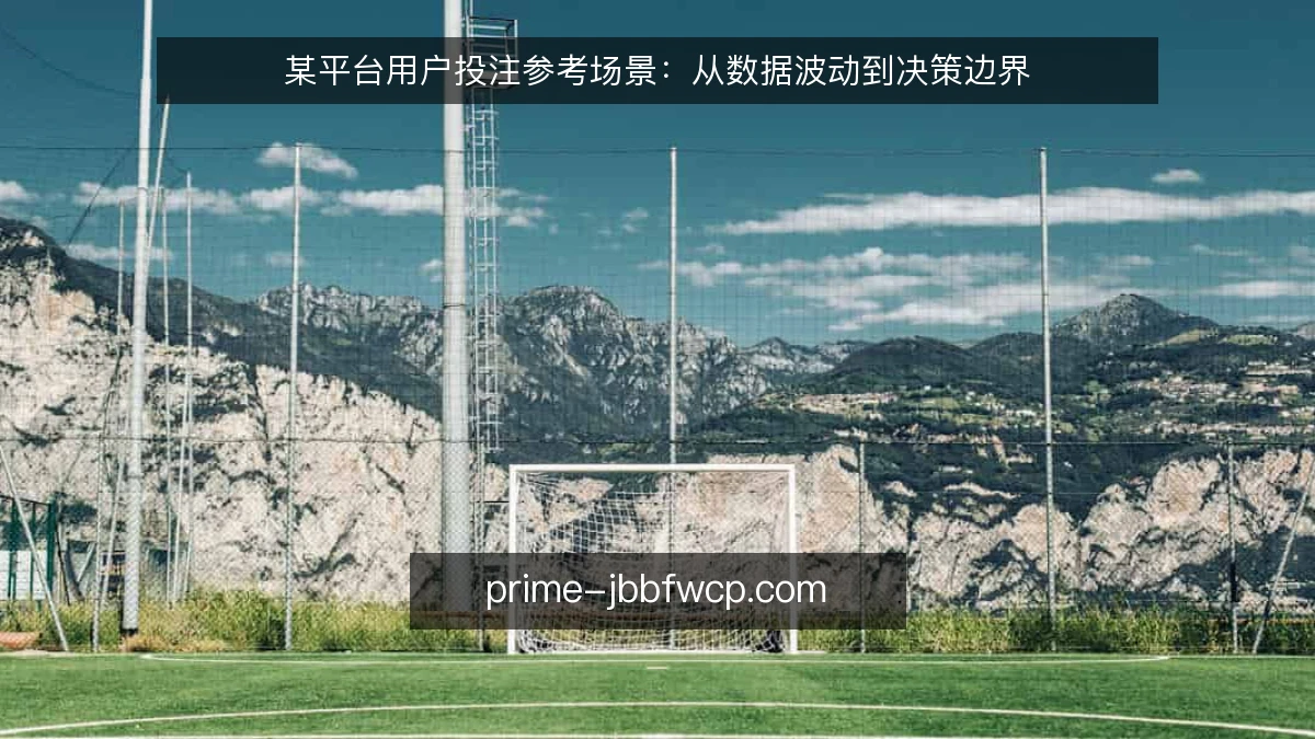 某平台用户投注参考场景:从数据波动到决策边界